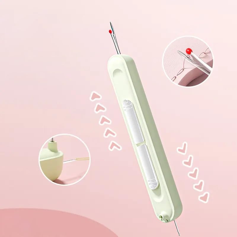 1+1 Gratis | SewEase ProTrimmer™ – Der 2-in-1 Nadeleinfädler & Sicherheits-Nahtschneider für müheloses Nähen