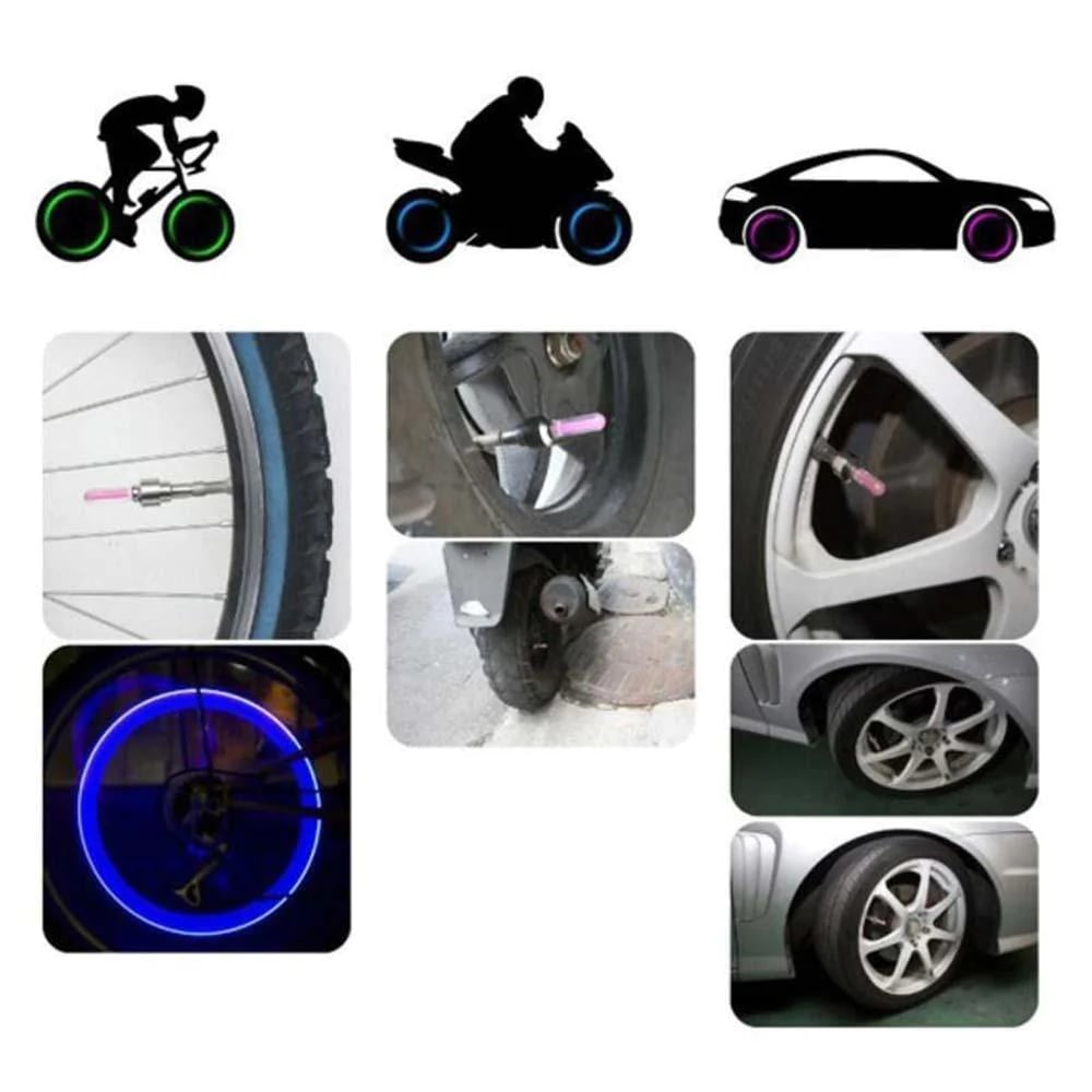 LumiValve™ Motion LED Ventilkappen | 1+1 GRATIS