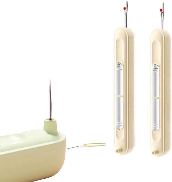 1+1 Gratis | SewEase ProTrimmer™ – Der 2-in-1 Nadeleinfädler & Sicherheits-Nahtschneider für müheloses Nähen