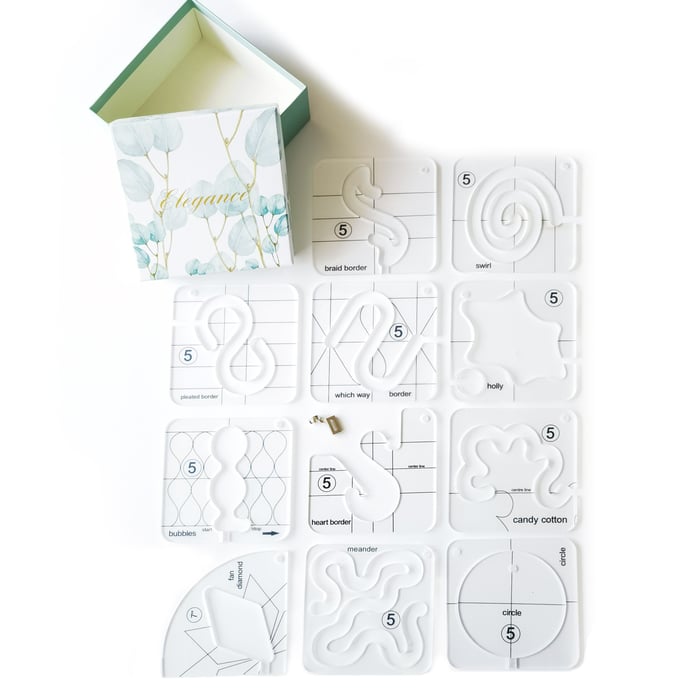 FreeMotion™ | Kleidung Lineal Set (12-teilig)
