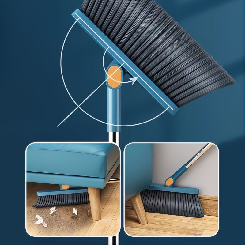 FlexiClean™ 2-in-1 Besen- & Kehrschaufel-Set