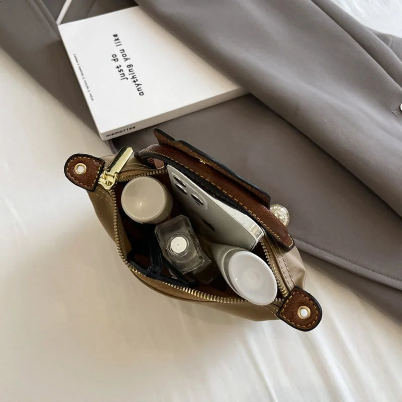 Stylische Damen Farbblock Mini Umhängetasche | Nur Heute 50% RABATT