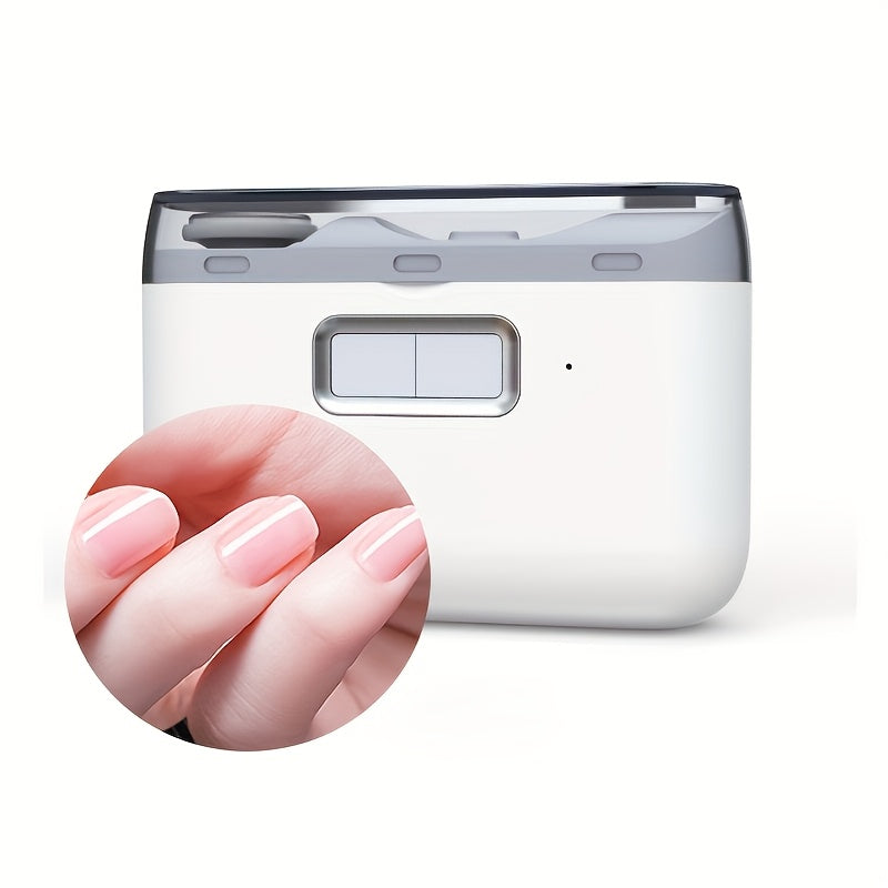 Nailuxe™ Pro 2-in-1 Elektrischer Nagelclipper & Polierer