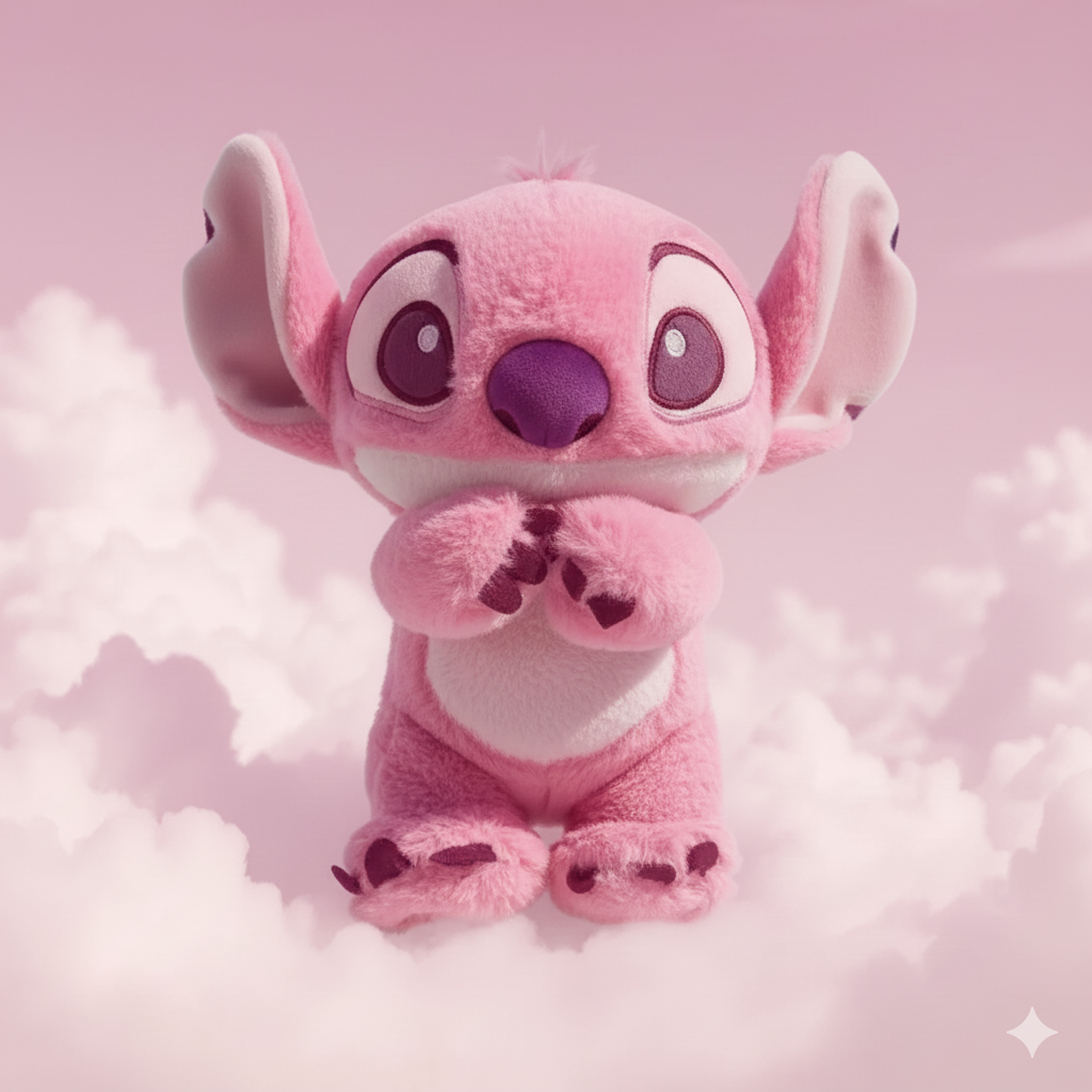 Atmender Stitch - Plüschtier für Kids & Erwachsene