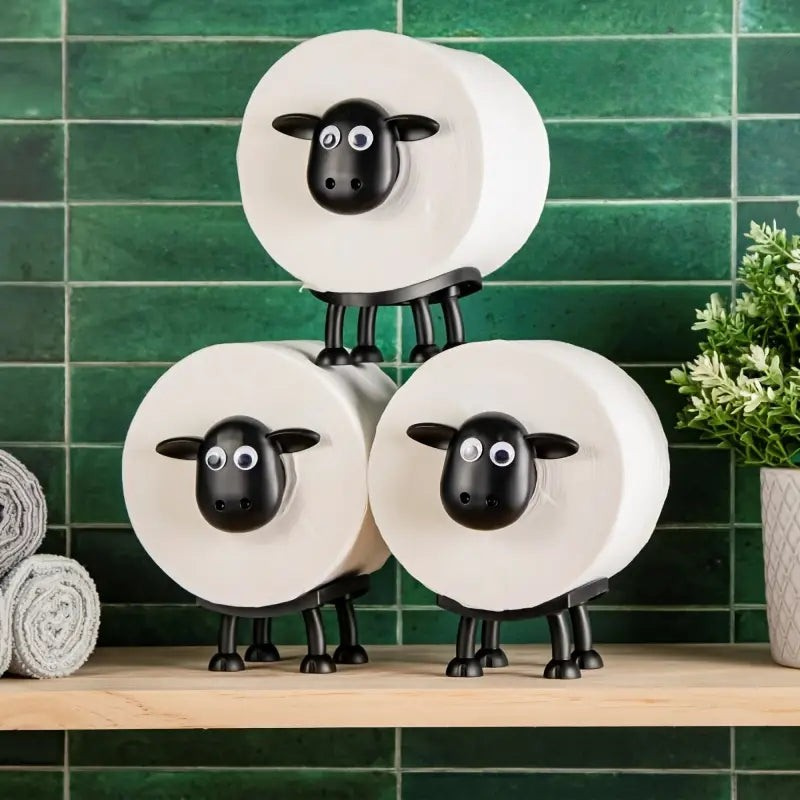SheepyRoll™ – Der charmanteste Toilettenpapierhalter  (2+1 GRATIS)