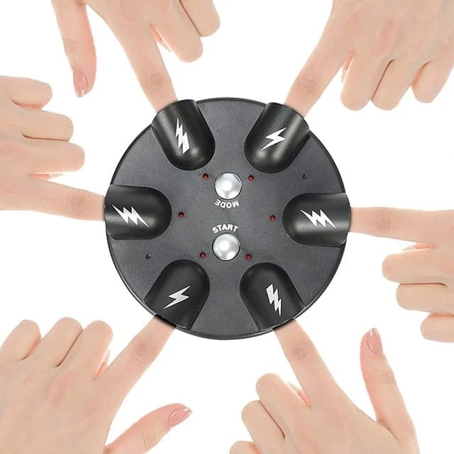 PulsePlay™ ShockSpin – Das elektrische Partyspiel für pure Spannung & Lachanfälle