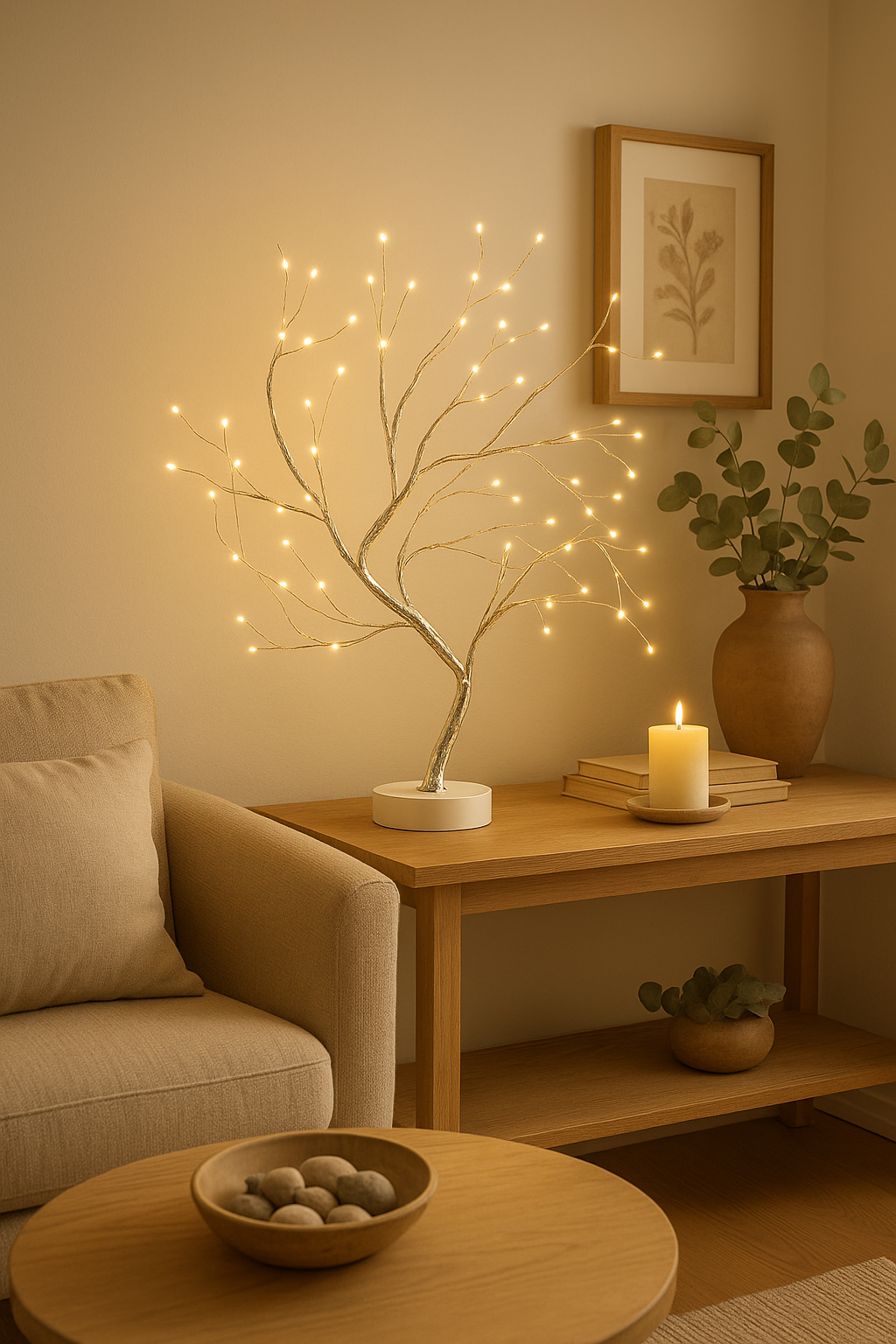 MystiGlow™ LED-Baumlampe – Magisches Licht für dein Zuhause