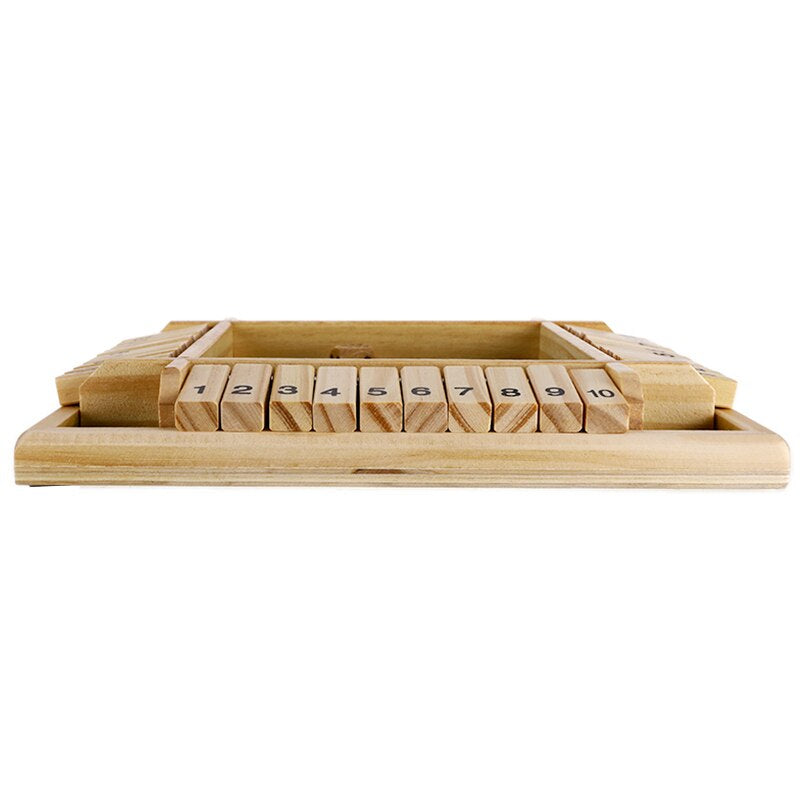 PLAYNEST™ Shut-It Box – Der zeitlose Holz-Spieleklassiker für die ganze Familie [50% Rabatt]