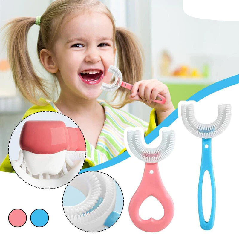 1 + 1 Gratis | FunSmile™ Kinderzahnbürste – sicheres Zähneputzen, das Spaß macht