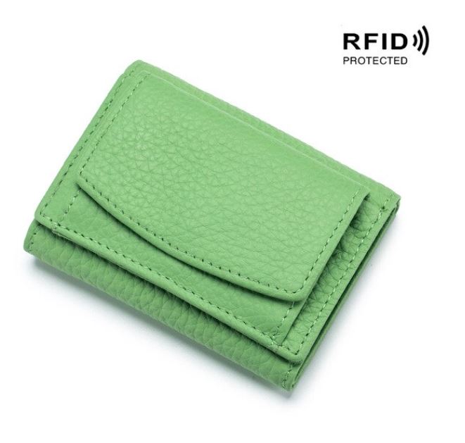 VAELIS™ SecureMini – Kompakte Leder-Miniwallet mit RFID-Schutz [50% Rabatt]