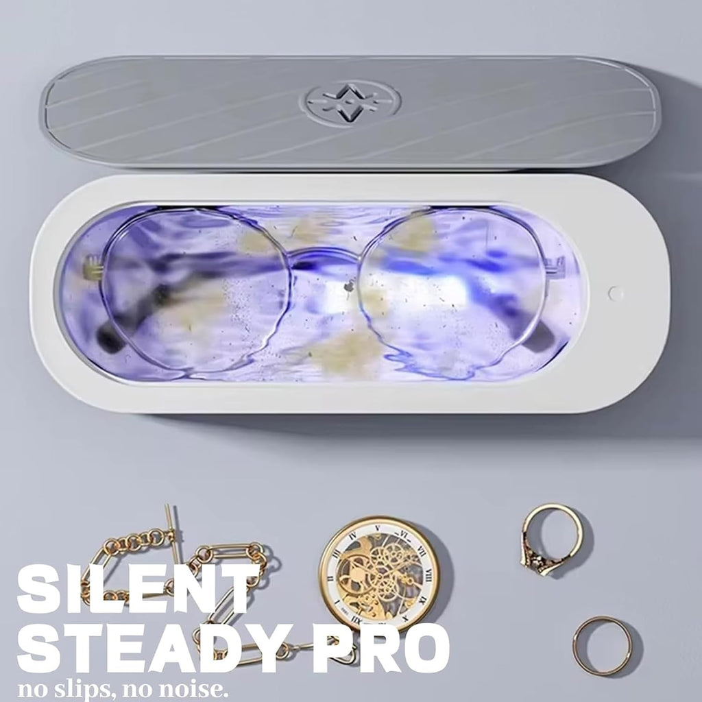 CleanWave™ – Mühelose Tiefenreinigung für Brillen, Schmuck & mehr! (50% RABATT)