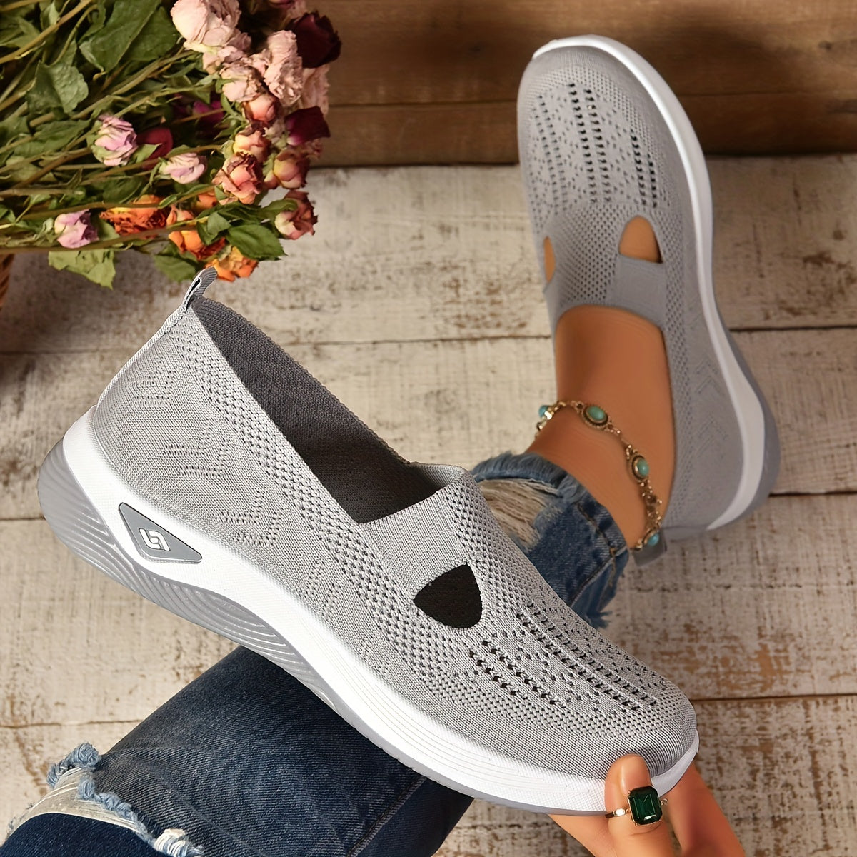 OrthoFit™ Damen Orthopädischer Slip-On – Komfortabel & Stilvoll