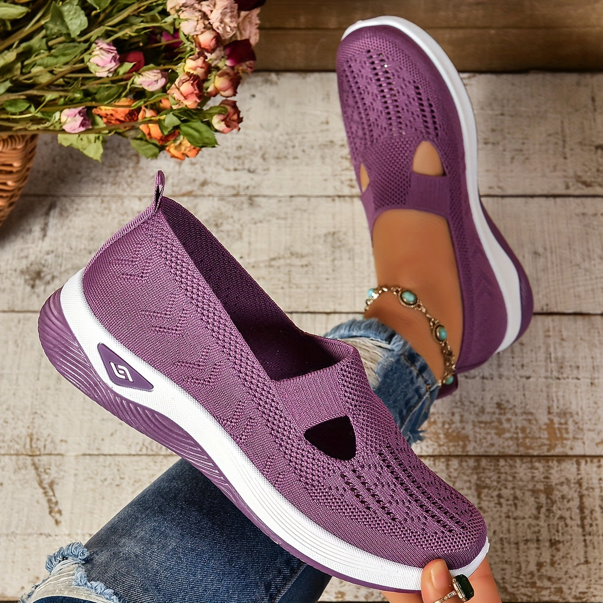 OrthoFit™ Damen Orthopädischer Slip-On – Komfortabel & Stilvoll