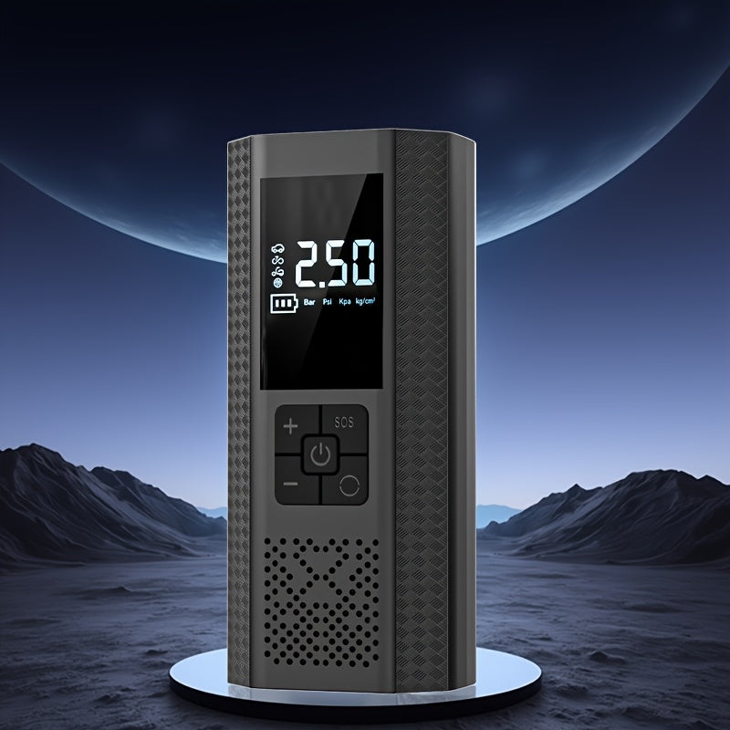 150PSI Tragbarer Luftkompressor mit LED-Display & Reifendruckmesser | Nur Heute 50% RABATT