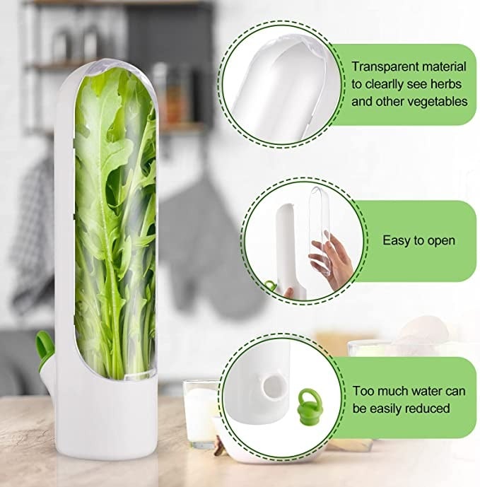 HerbaFresh™ VitaPod – So bleiben frische Kräuter bis zu 3 Wochen lang grün & aromatisch