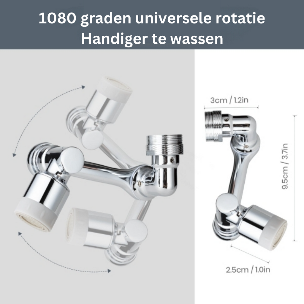 TwistTap™ – 1080-Grad-drehbare Verlängerungskran für flexible & praktische Nutzung [50% Rabatt]