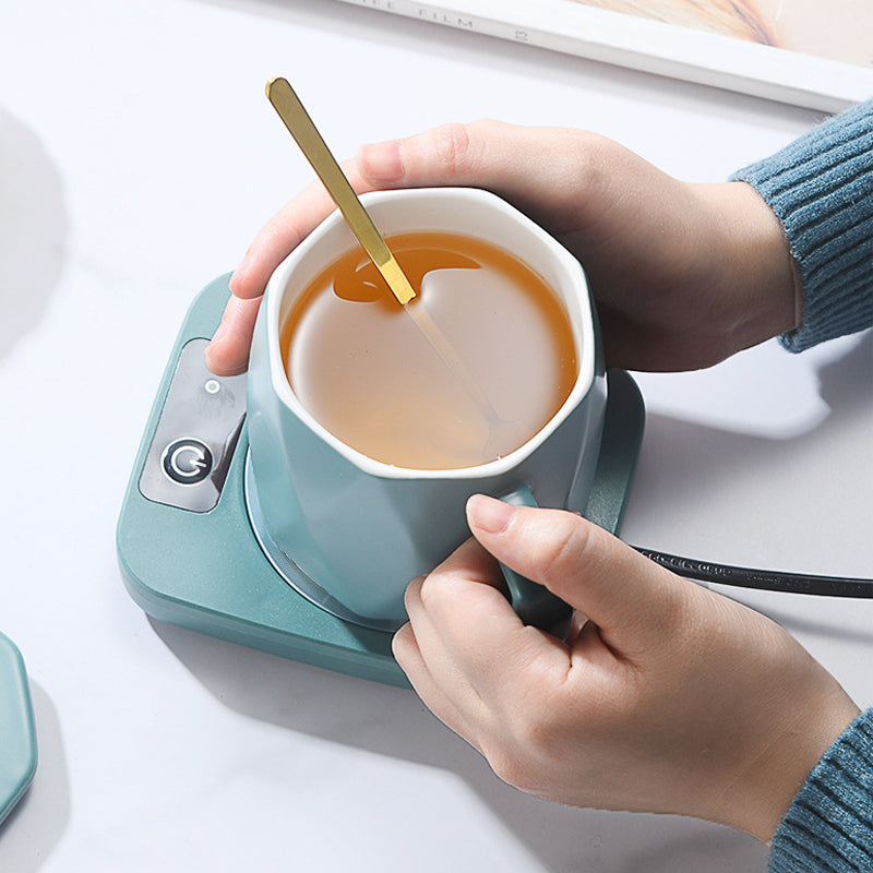 WarmSip Pro – Intelligenter Tassenwärmer mit Keramikbecher