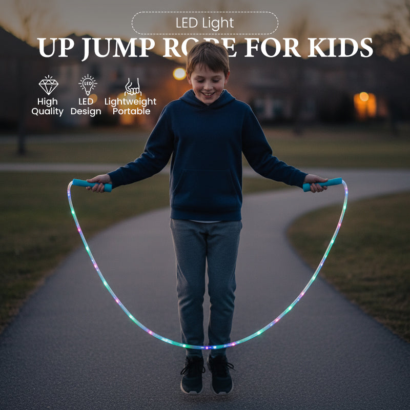 GlowJump LED-Springseil für Kinder – Bewegung, die Spaß macht