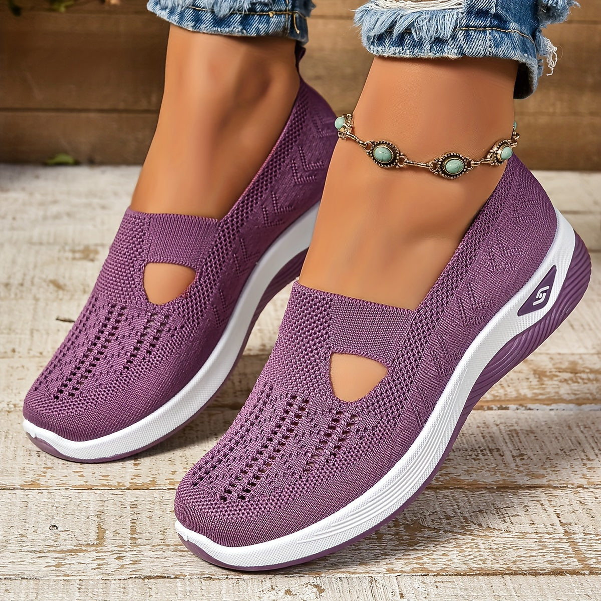 OrthoFit™ Damen Orthopädischer Slip-On – Komfortabel & Stilvoll