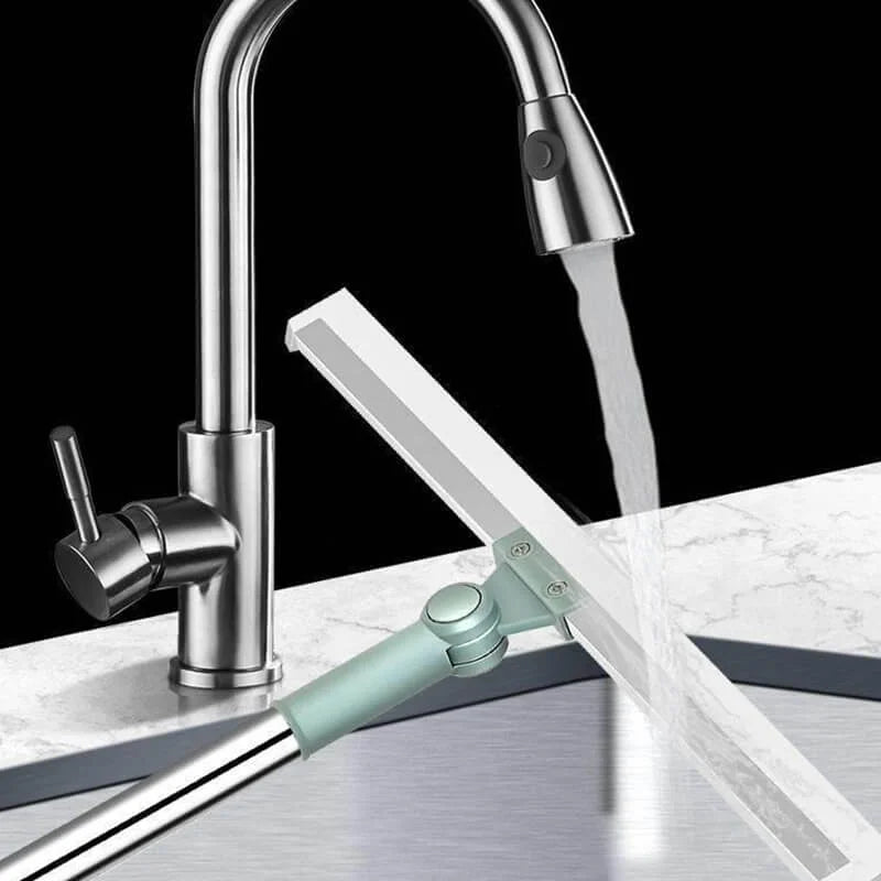 AquaSweep™ Wasserschieber – Silikonlippe, lautlos und kratzfrei