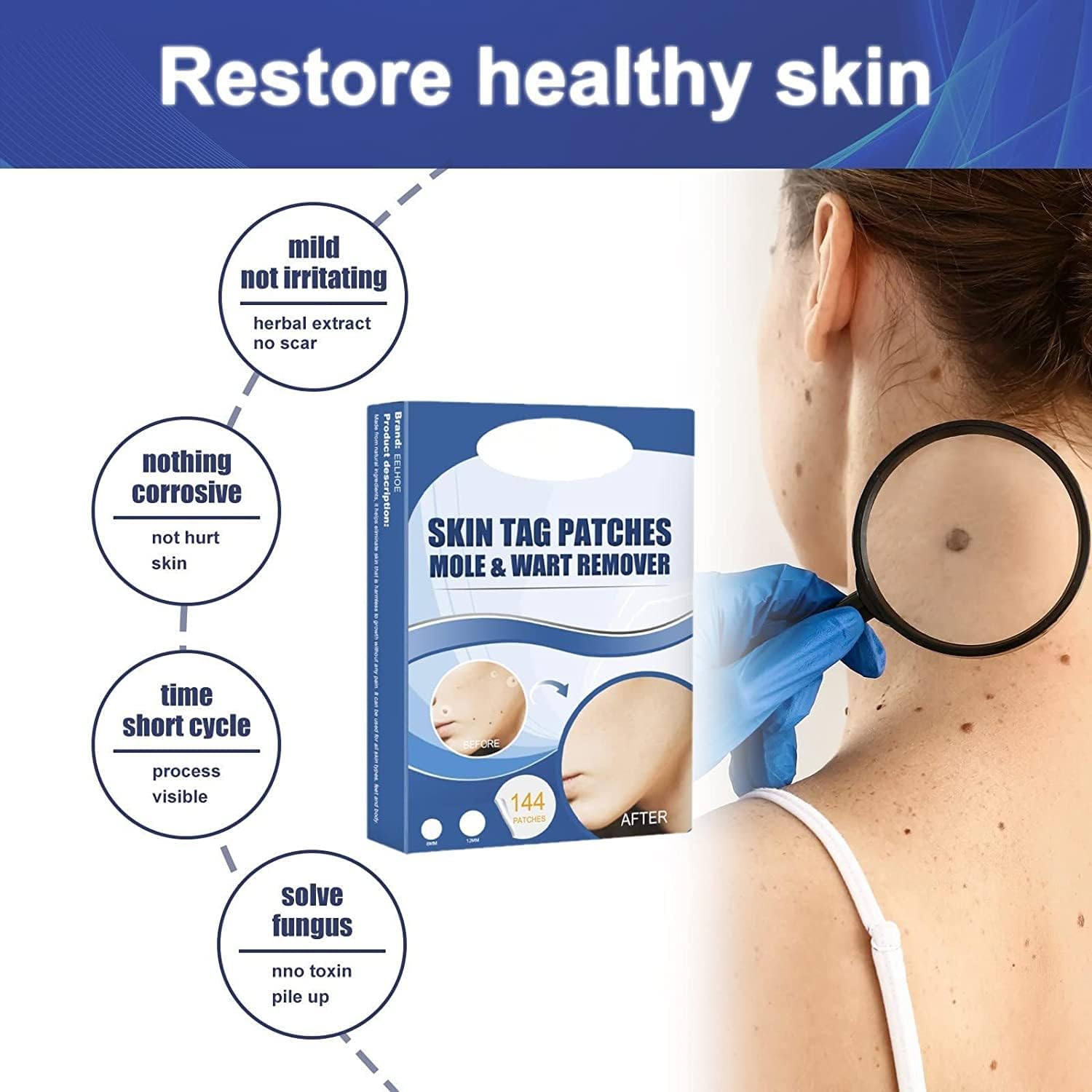 50 % Rabatt | DermaCalm™ ClearPatch – Sanfte Pflege-Patches für glatter aussehende Haut