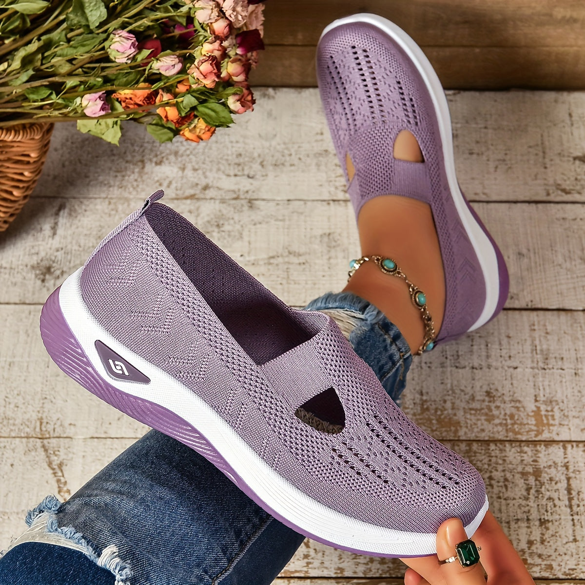 OrthoFit™ Damen Orthopädischer Slip-On – Komfortabel & Stilvoll