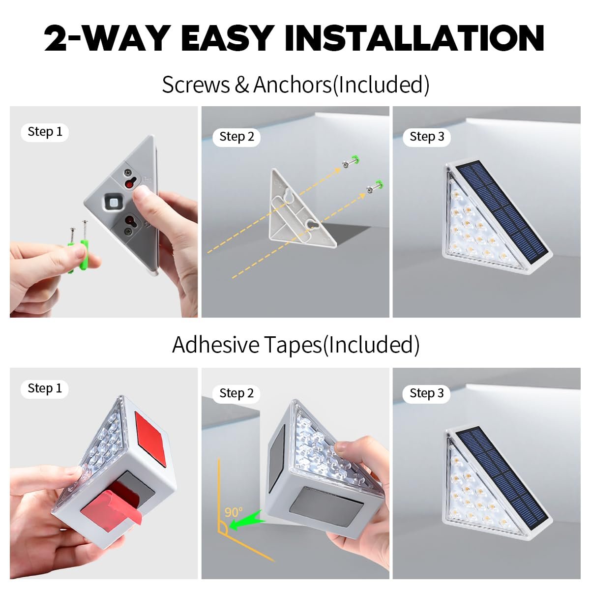 SolarStep™ Bewegungsmelder Treppenlicht