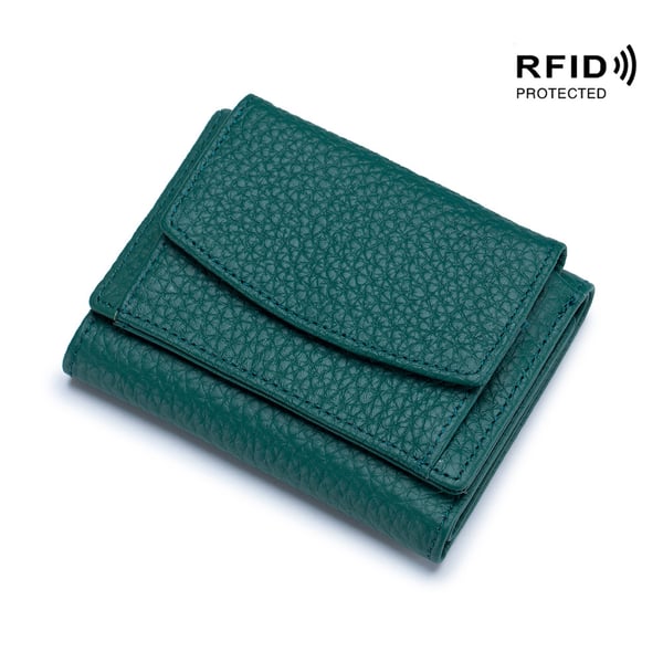 VAELIS™ SecureMini – Kompakte Leder-Miniwallet mit RFID-Schutz [50% Rabatt]