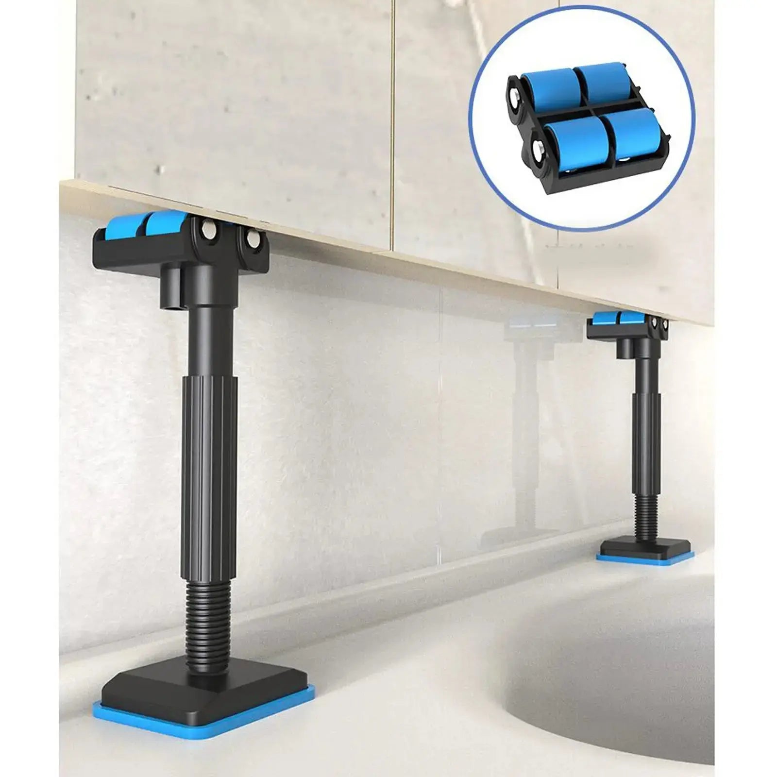 AlignPro™ LiftSystem – Möbel millimetergenau ausrichten. Ganz ohne Helfer.