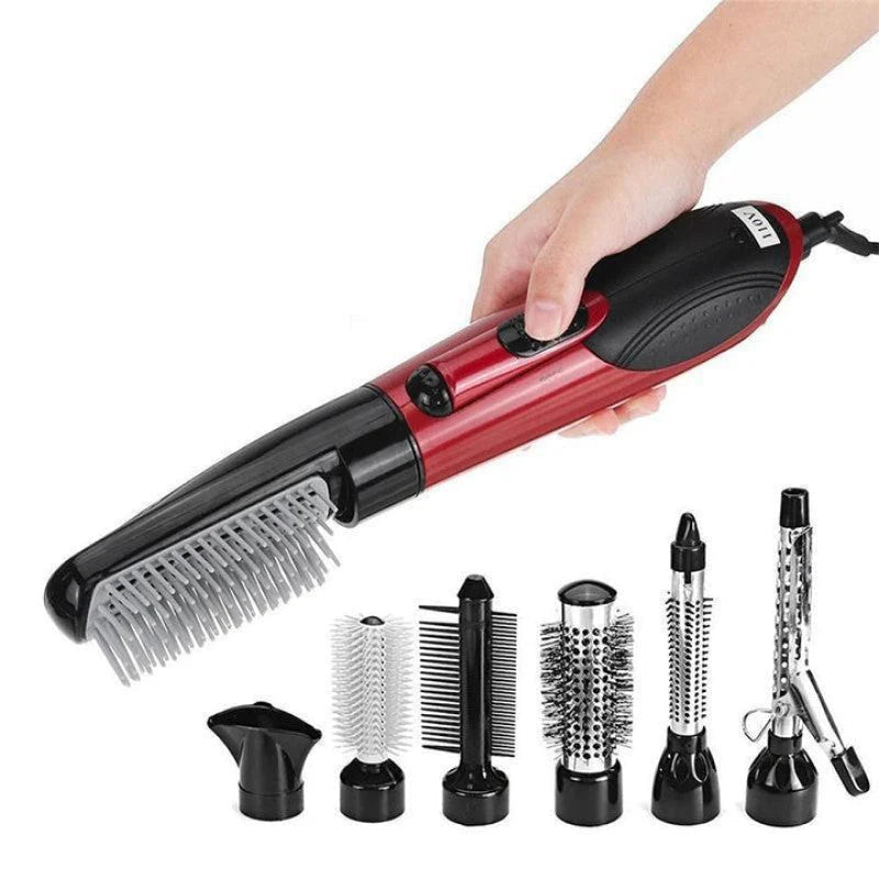 VoluCurl™ AirSpin Pro – Rotierende 2-in-1 Warmluftbürste & Haartrockner