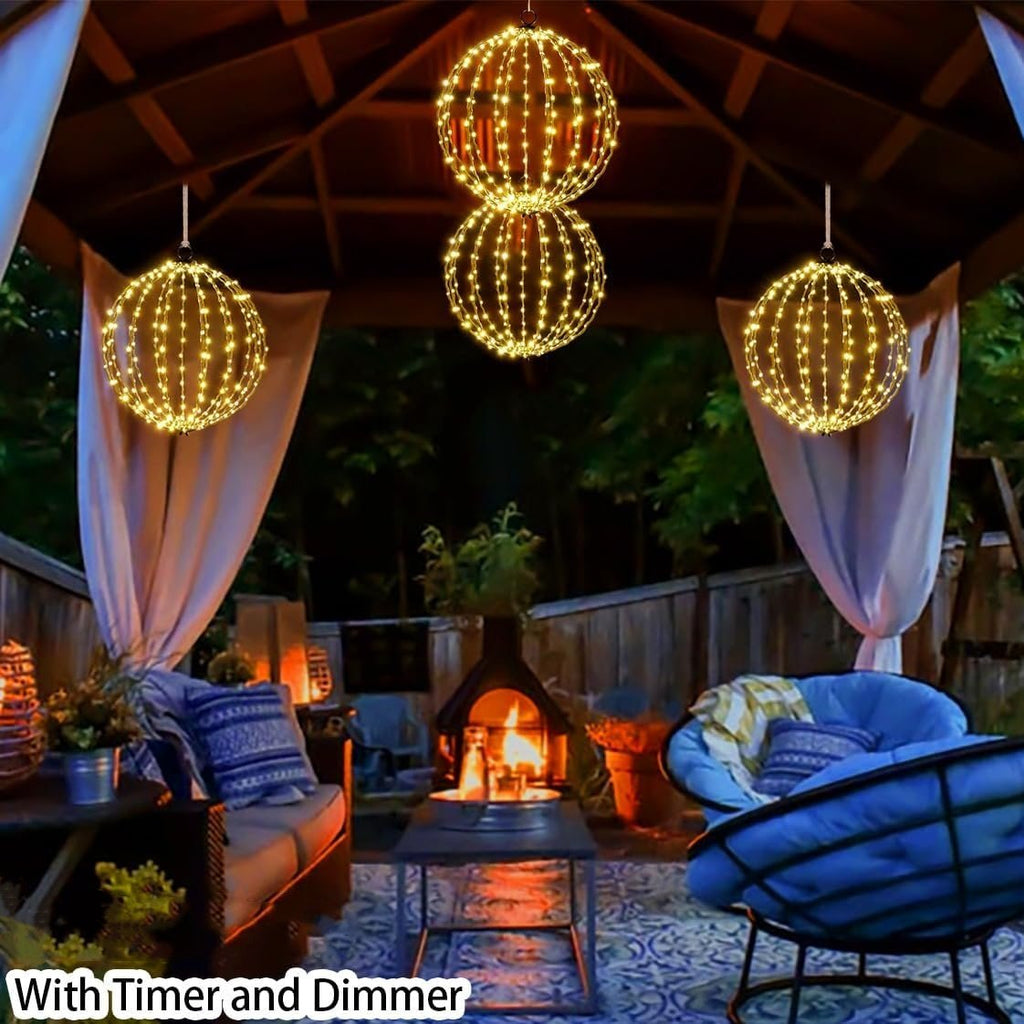 NovaGlow™ SphereLights – Magisches Licht für jede Saison