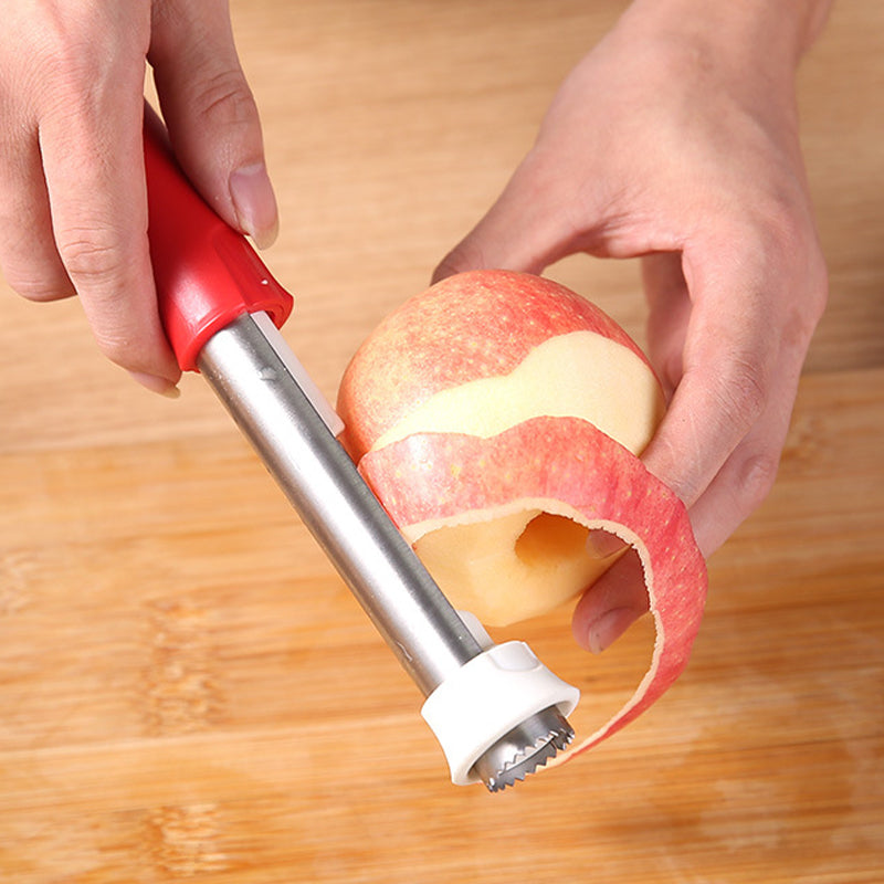 1+1 GRATIS | FruitZen™ | 2-in-1 Obstschäler – Schälen & Entkernen in einem