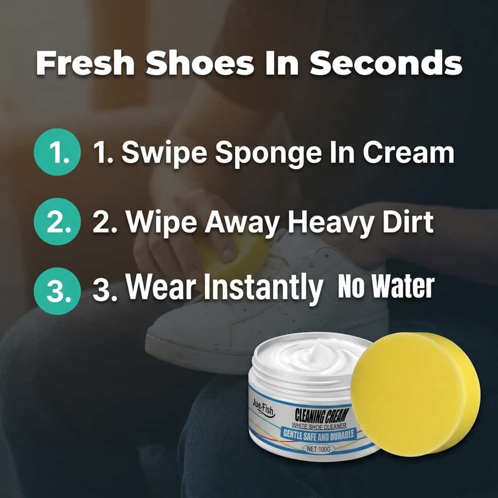 ShoeFresh™ - Reinigungsformel für weiße Sneaker | 1+1 GRATIS