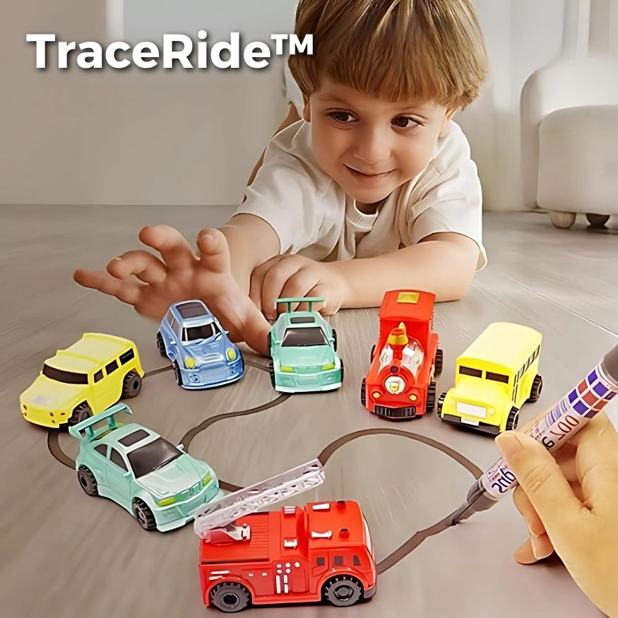 TraceRide™ – Das magische Lernspielzeug, das jeder gezeichneten Linie folgt | 50% RABATT