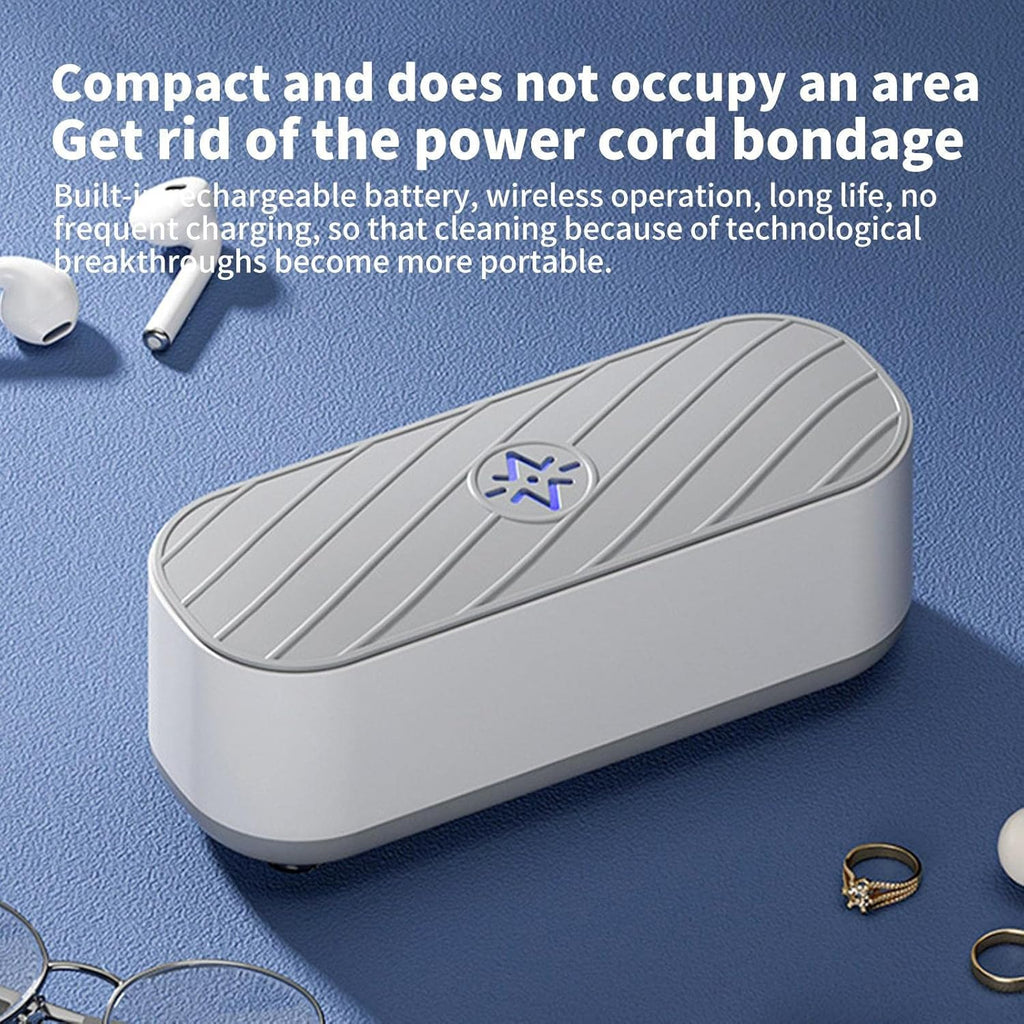 CleanWave™ – Mühelose Tiefenreinigung für Brillen, Schmuck & mehr! (50% RABATT)