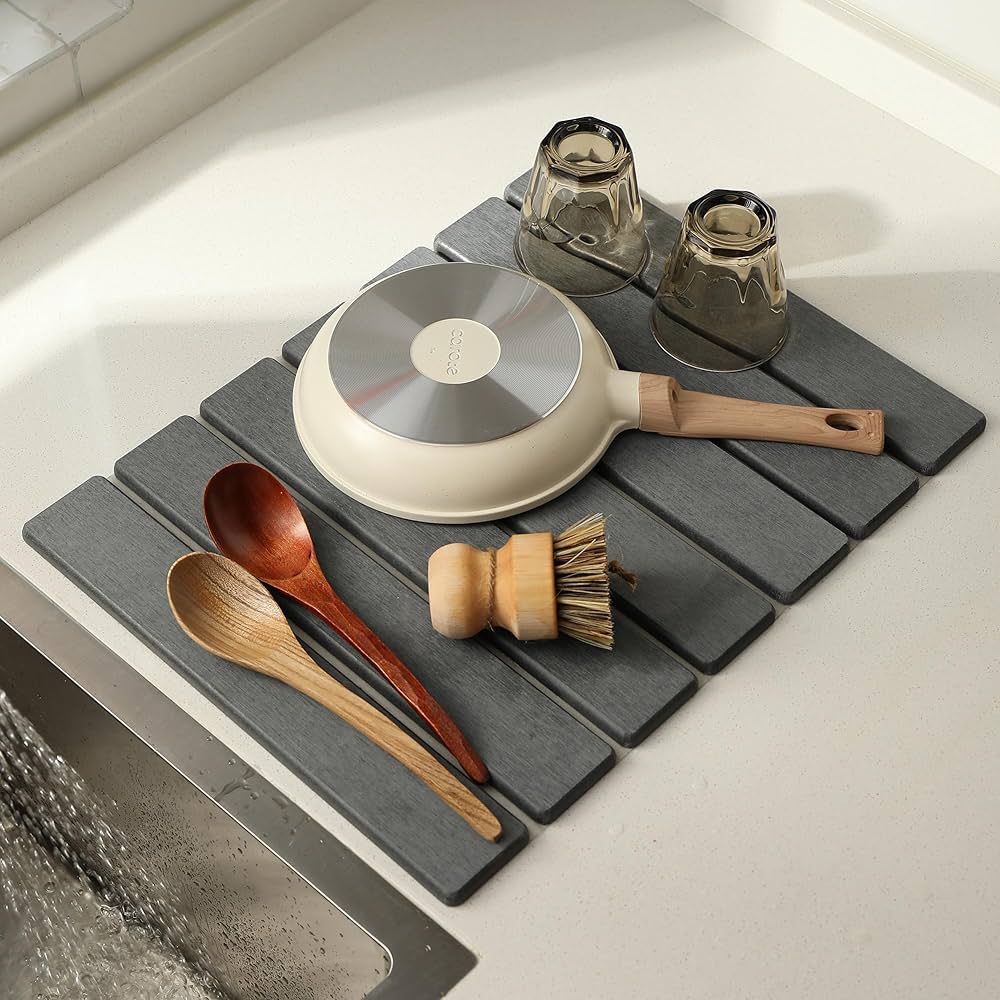 Drylith™ StoneMat – Die selbsttrocknende Steinmatte für Küche & Bad