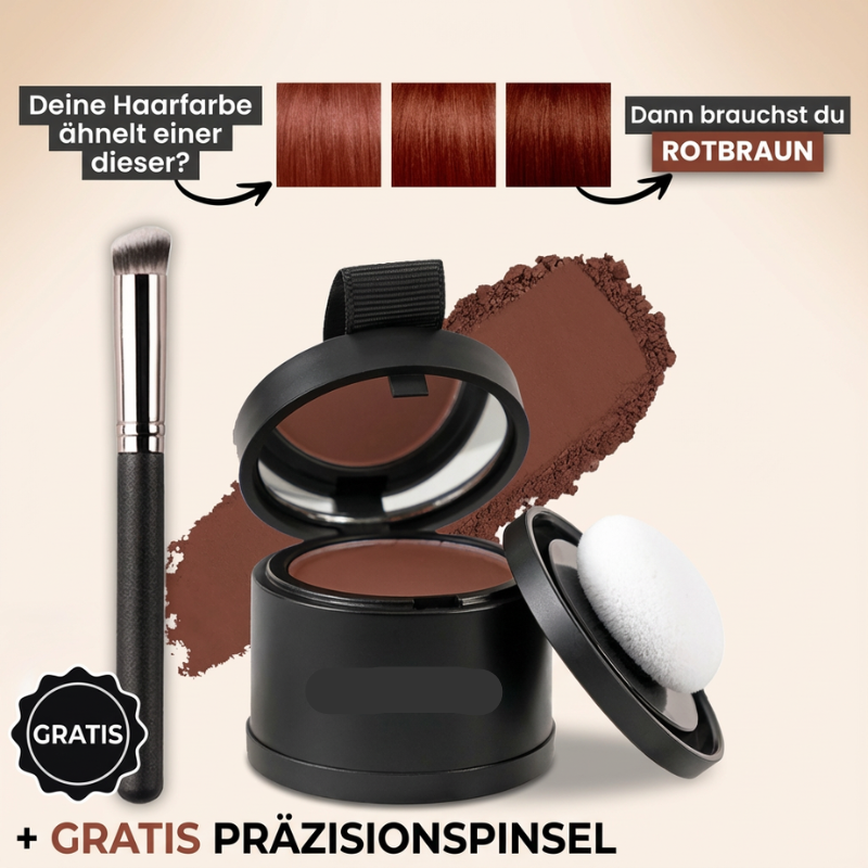 1 + 1 GRATIS | Sofort Ansatz- und Grauhaar Abdeckung in Sekunden