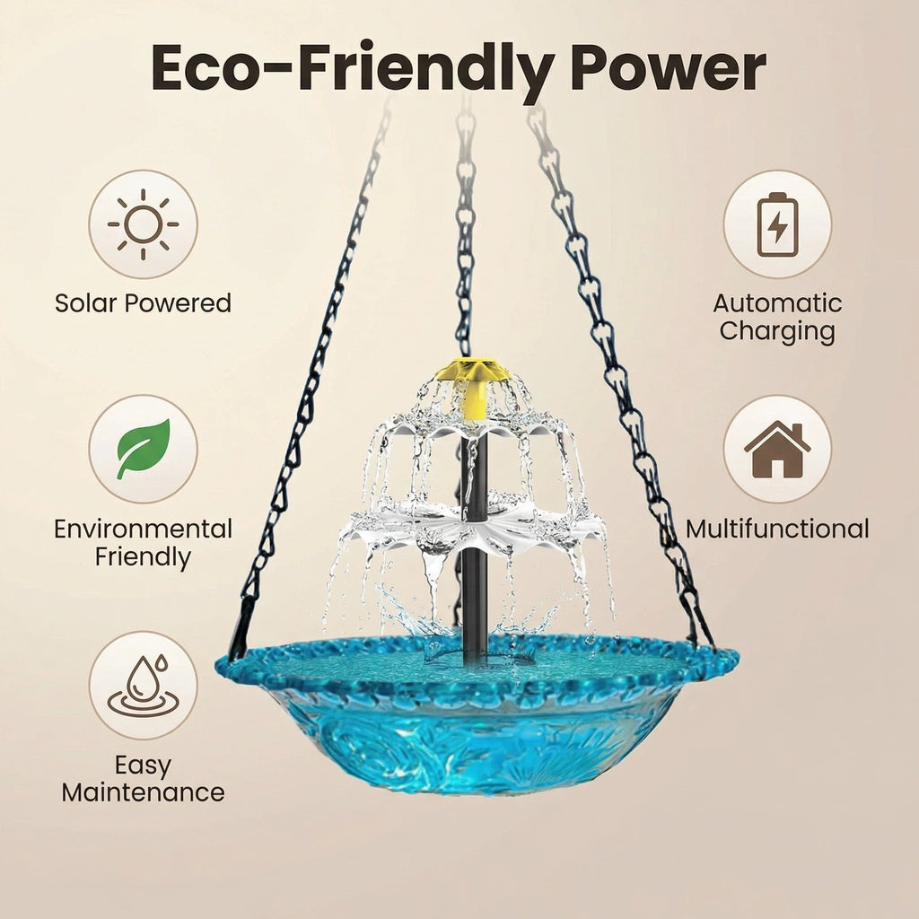 SolarFlow – Sonnen- Wasserfontäne | 50% RABATT