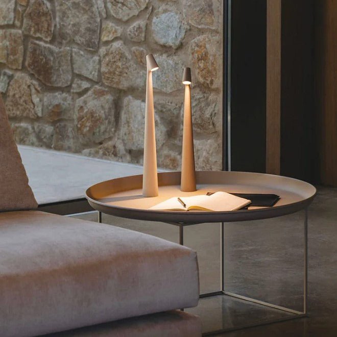 NordLuma™ Wireless LED Table Lamp – Skandinavische Eleganz trifft modernes Lichtdesign
