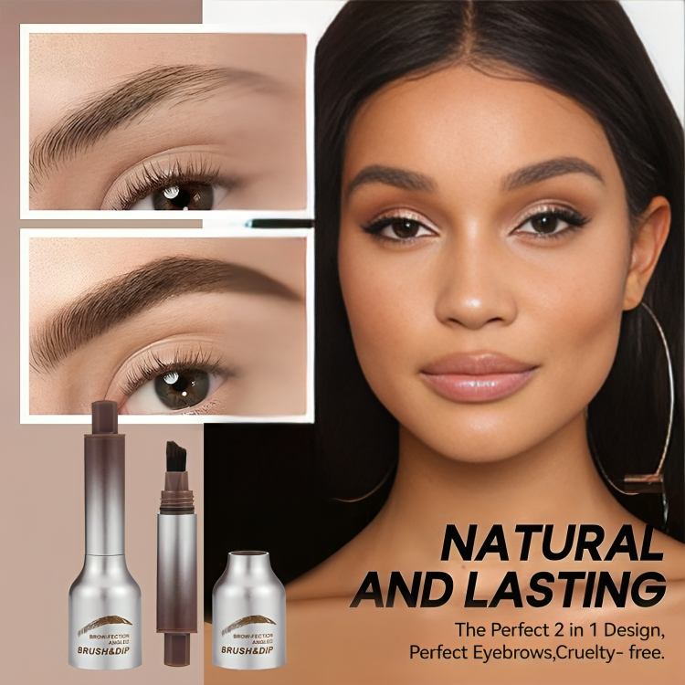 3D BrowPerfect Pen – Präzises Augenbrauen-Styling für volle, definierte Bögen [1 + 1 Gratis]