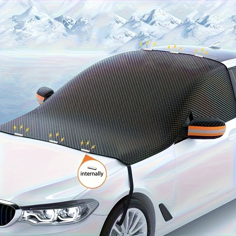 FrostGuard Pro™ – Magnetische Auto-Windschutzscheibenabdeckung gegen Eis, Schnee & Reif | 50% RABATT