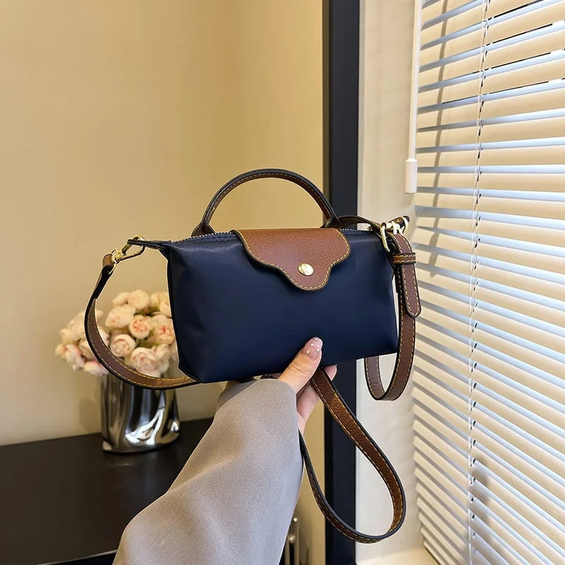 Stylische Damen Farbblock Mini Umhängetasche | Nur Heute 50% RABATT
