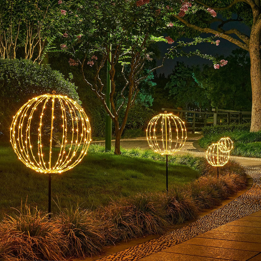 NovaGlow™ SphereLights – Magisches Licht für jede Saison