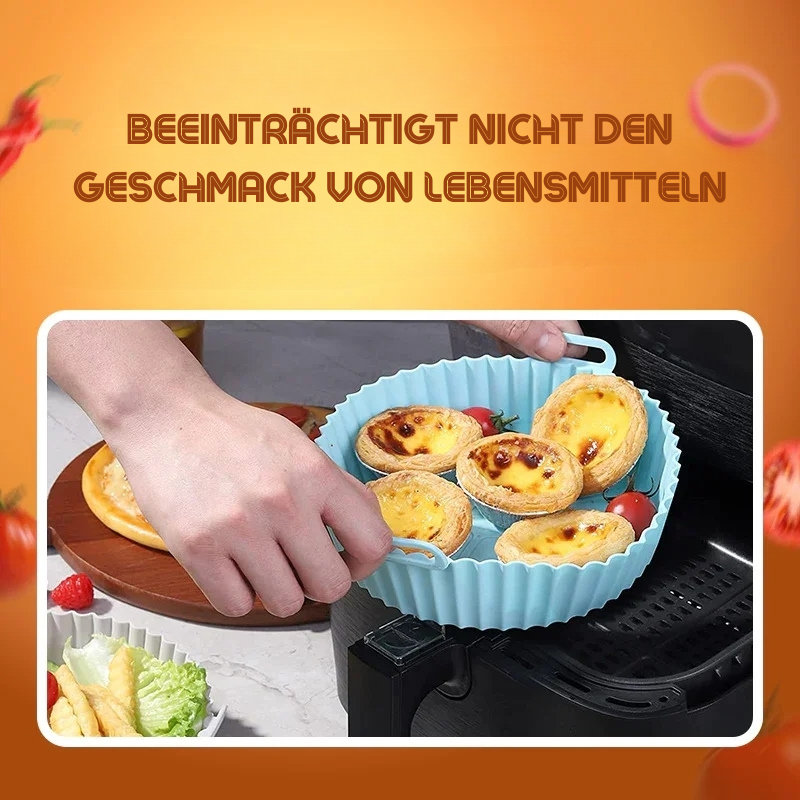 AeroFry™ – Silikon-Luftfritierschale für einfaches, sauberes & gesundes Frittieren [1 + 1 Gratis]