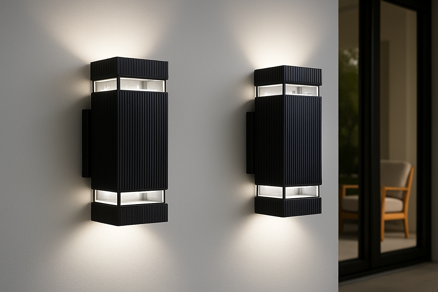LumoBeam UpDown™ – Moderne Außenbeleuchtung mit stilvollem Architektur-Lichteffekt