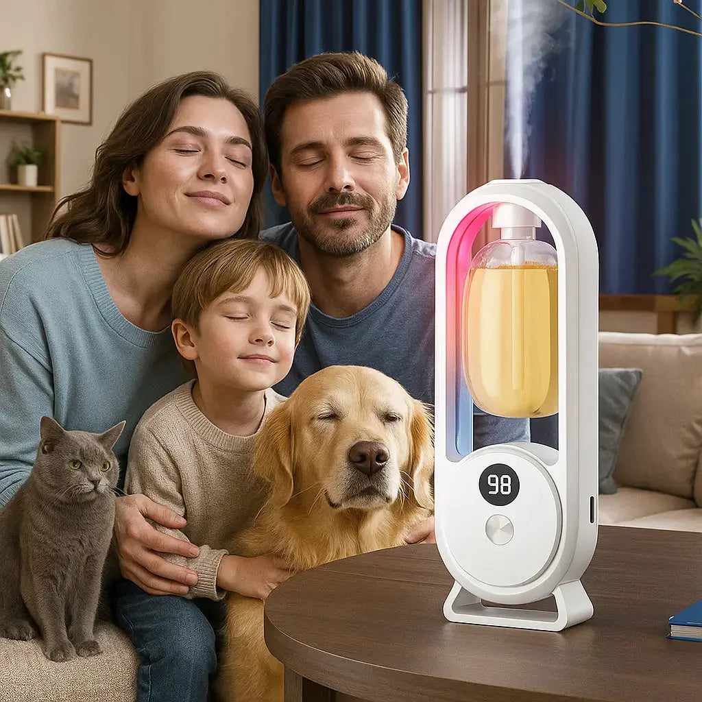 AeroGlow Essence™ – Der leise Aroma-Diffusor für reine Luft, Ruhe & Wohlfühlatmosphäre