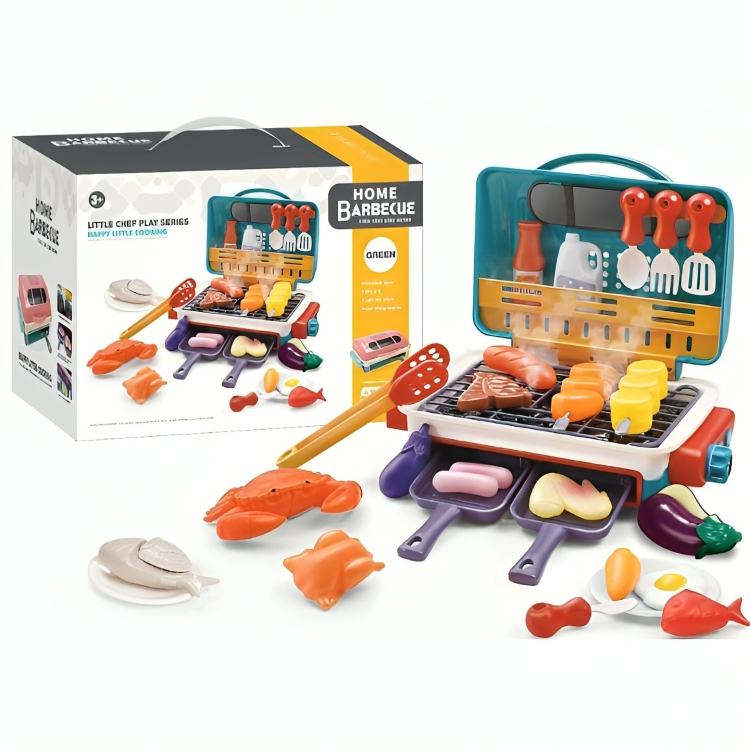 FlameJoy GrillMaster™ – Das magische Kinder-Grillset mit Licht, Sound & sicherem Dampf