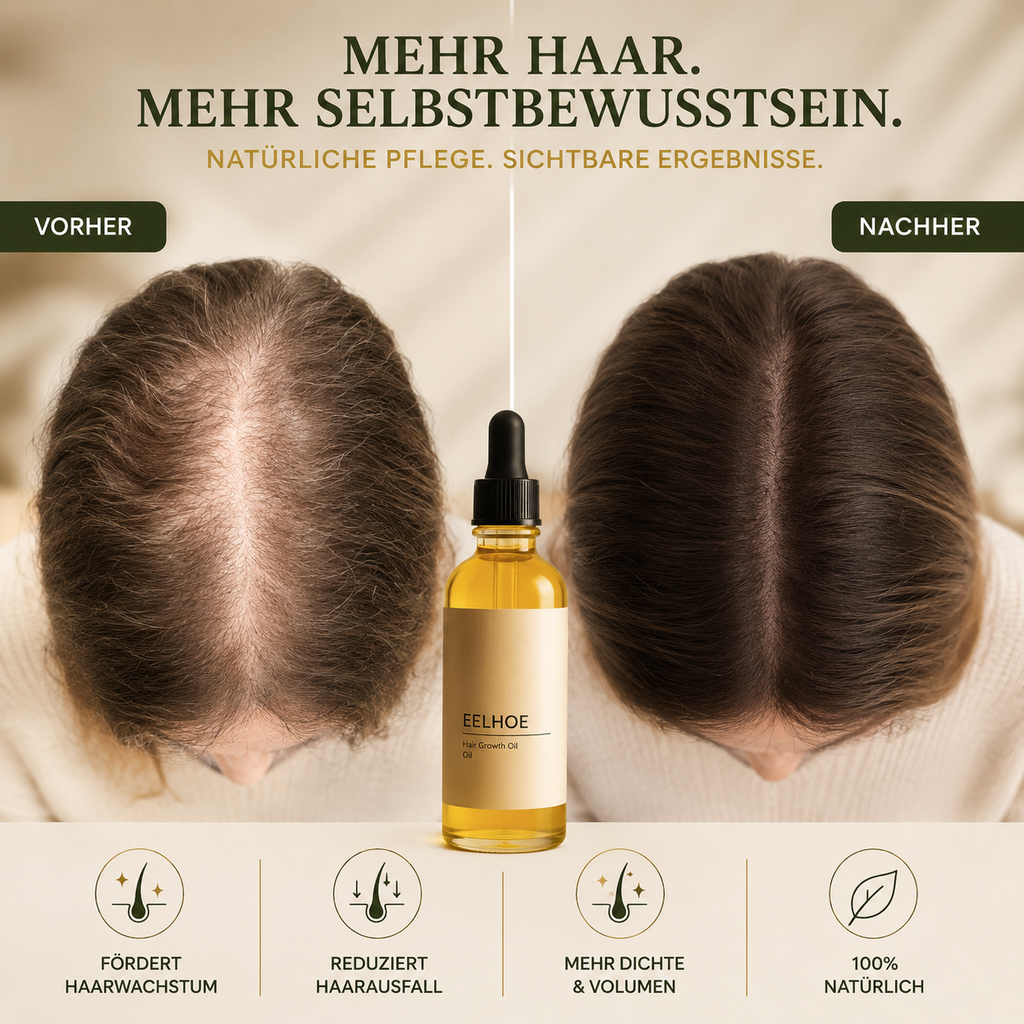 GrowthOil Haaröl – Pflanzliche Pflege für kräftiger aussehendes Haar