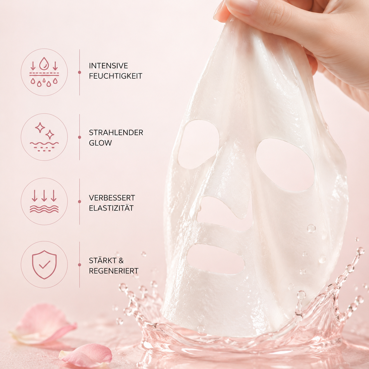 Kollagen-Gel-Gesichtsmasken – Hydratation & Feuchtigkeit für alle Hauttypen