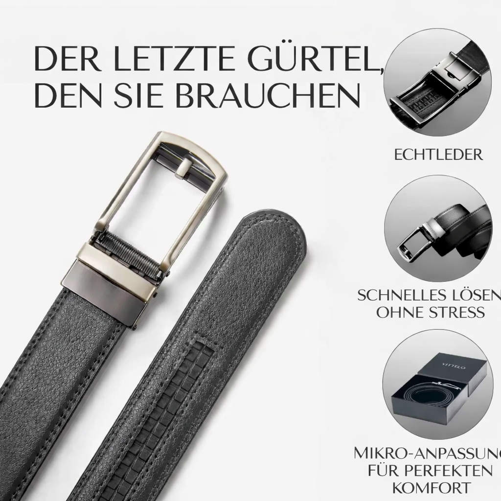Valmont™ Automatischer Gürtel ohne Löcher - Der Luxus einer perfekten Passform